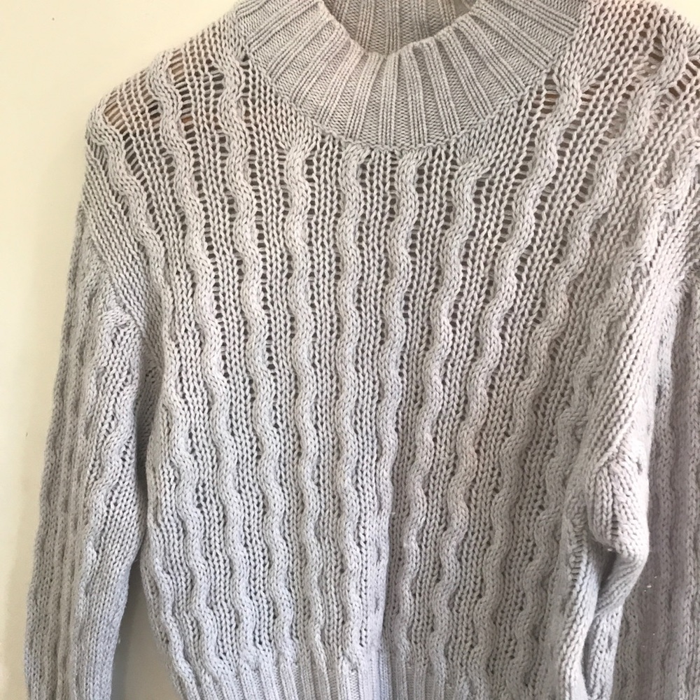 Gray Knit Wildfred Sweater